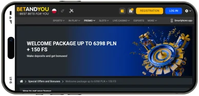 BetandYou — Bonusy za pierwszy depozyt Bonusy za pierwszy depozyt