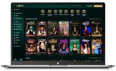 Kasyno na żywo w Cashed Casino Kasyno na żywo