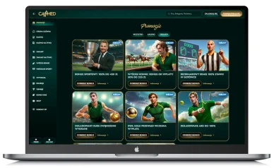 Bonusy sportowe Bonusy sportowe Cashed Casino