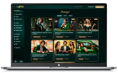 Bonusy kasynowe Cashed Casino Bonusy kasynowe