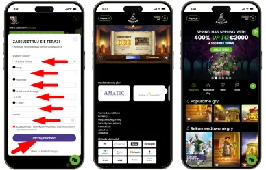 Rejestracja w MagicWin Casino Rejestracja w kasynie