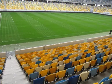 Trawnik stadionu Arena Lwów Trawnik stadionu Arena